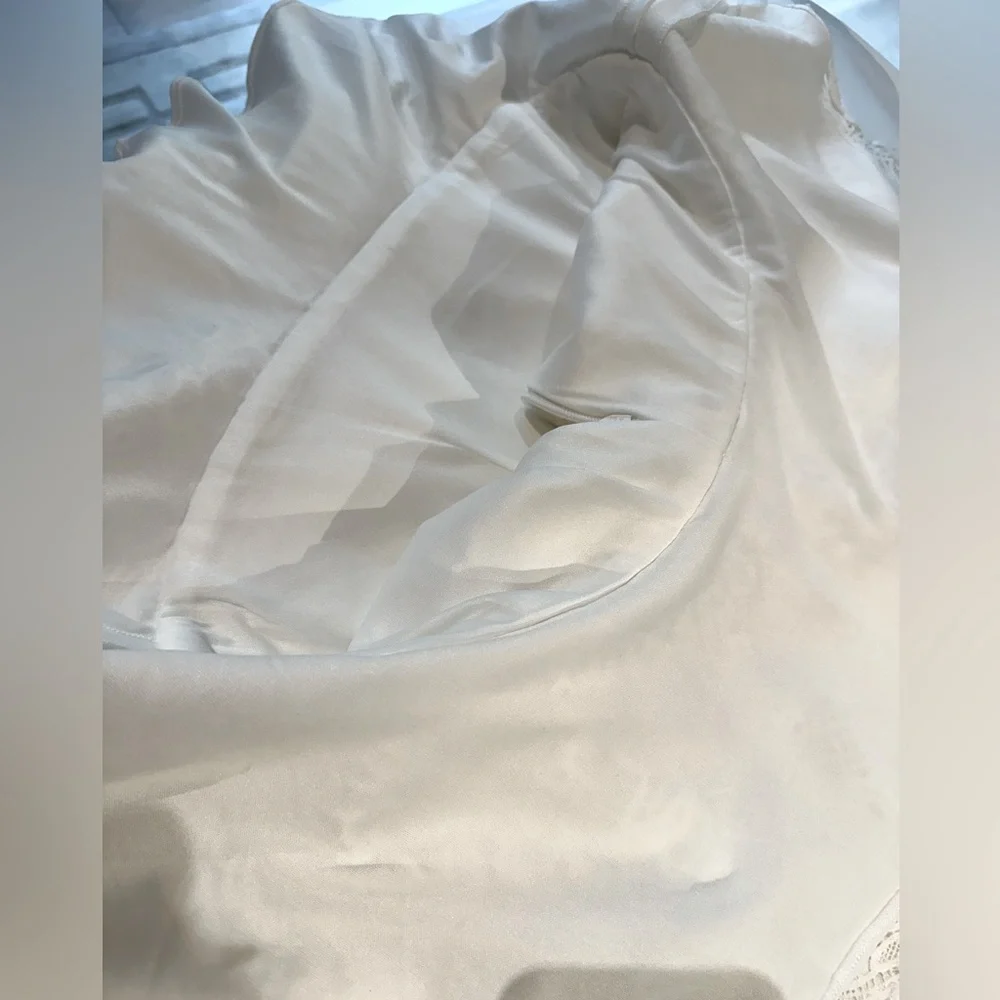 Azazie white Lace Dress - Picture 9 of 11